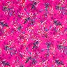 Tissus pour maillot de bain fleurs aquarelles – pourpre/blanc,  thumbnail number 1