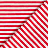 Jersey coton Rayures étroites – rouge/blanc,  thumbnail number 4