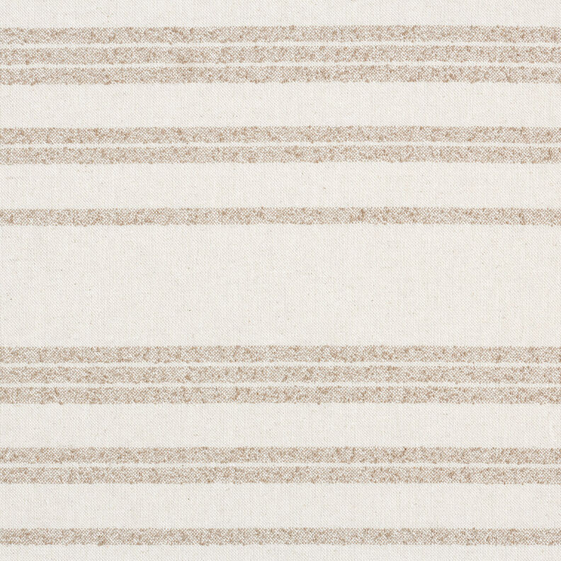 Tissu de décoration Semi-panama Rayures tissées – anémone/nature,  image number 1