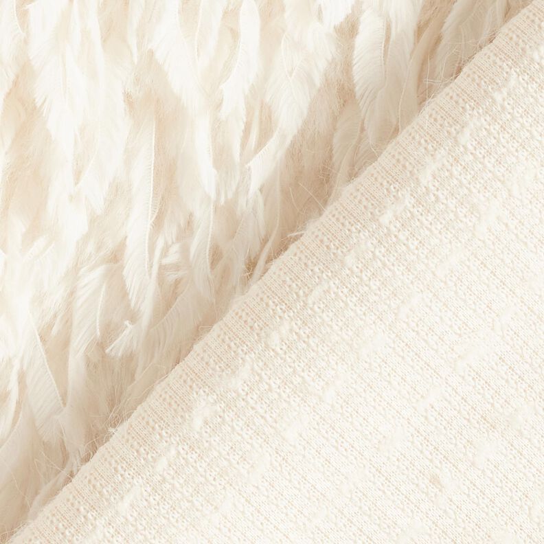 Fourrure synthétique Plumes unies | Katia Fabrics – blanc, image number 5