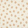 GOTS Tissu double gaze de coton Oiseaux et coeurs | Poppy Fabrics – écru,  thumbnail number 1