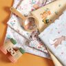 Popeline coton Ours et oie en promenade – argent/marron clair,  thumbnail number 5