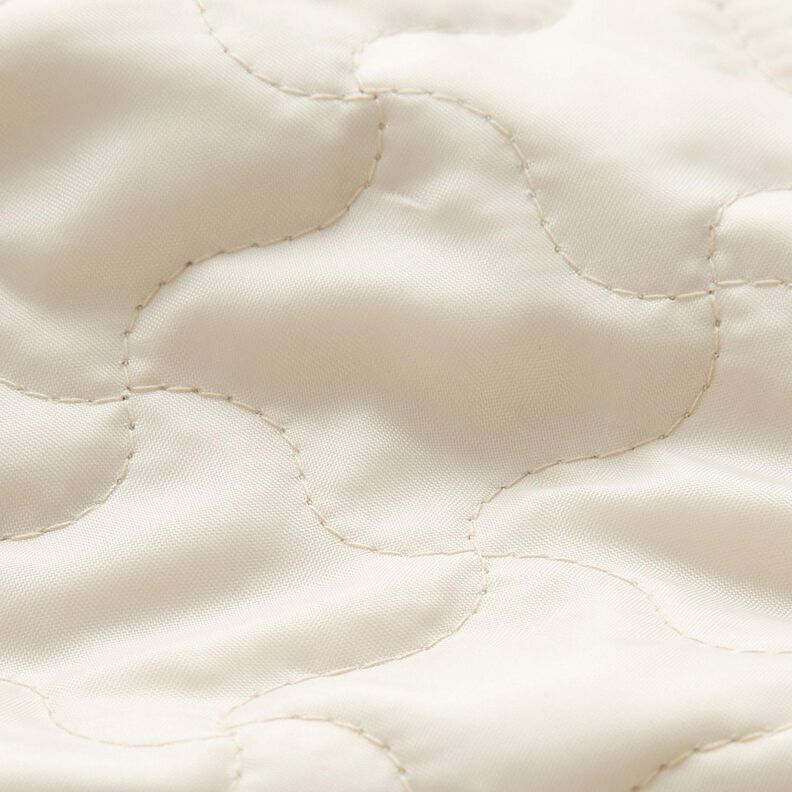 Tissu matelassé avec losanges abstraits – noix de cajou,  image number 3