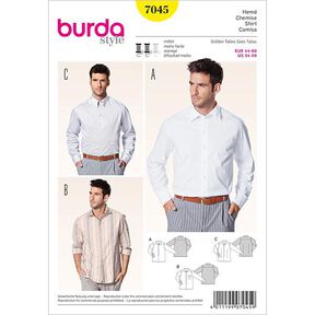 Chemise, Burda 7045, 