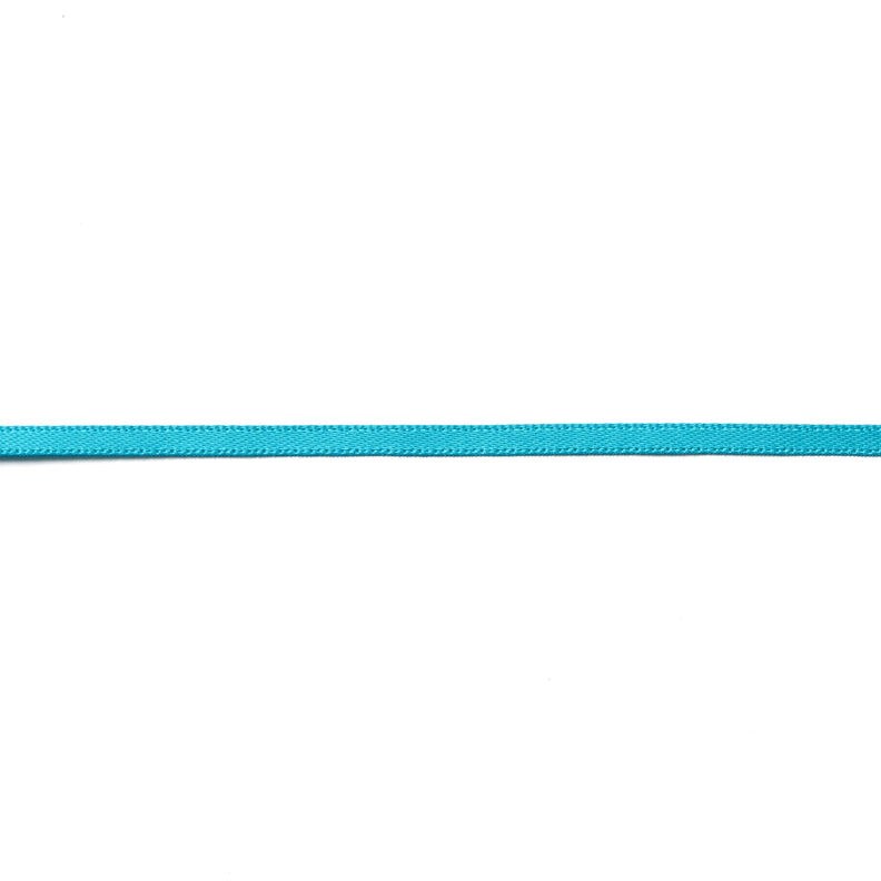 Ruban de satin [3 mm] – bleu aqua,  image number 1