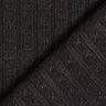 Tissu maille Tissu ajouré à rayures pailletées élégantes – noir,  thumbnail number 4
