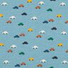 Jersey coton Voitures jouets – bleu jean/nature,  thumbnail number 1