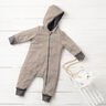 Loden de laine foulé Chiné – sable,  thumbnail number 8