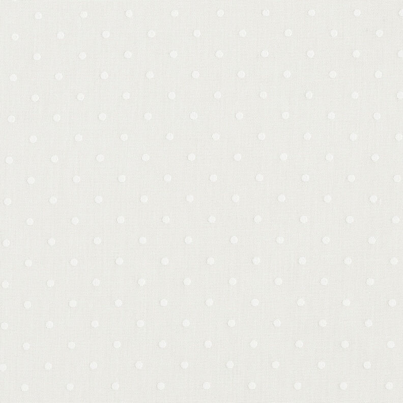 Tissu pour voilages Petits points 300 cm – écru,  image number 1