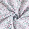 Tissu en coton Popeline jolies petites fleurs – menthe poivrée/violet pastel,  thumbnail number 3