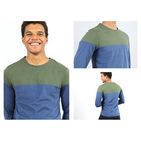 Chemise à manches longues en color block HERR LEVI | Patron prêt à découper | S-XXL, 