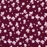 Jersey polyester Roses – merlot,  thumbnail number 1