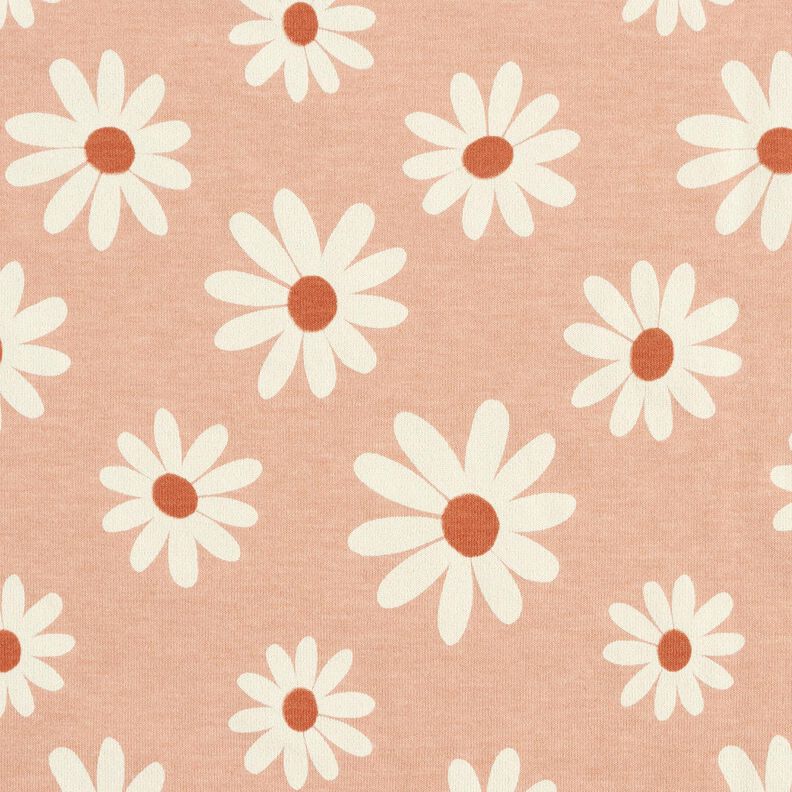 Coton mélangé Jersey Petite fleur – vieux rose clair, image number 1