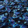 Jersey coton Tortues Aloha | Glitzerpüppi – bleu nuit/turquoise clair,  thumbnail number 2