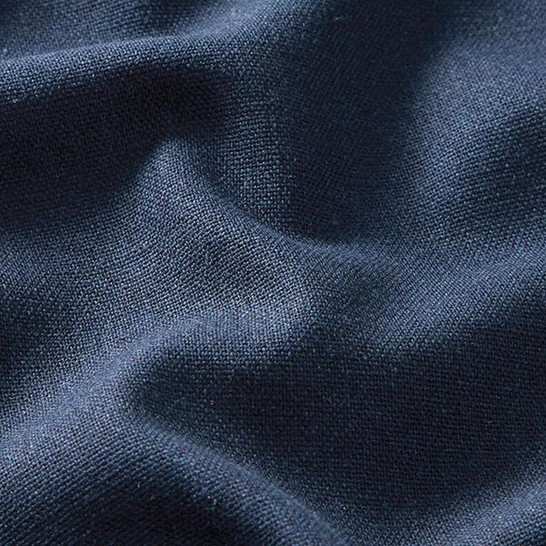 Mélange viscose lin Uni – bleu marine,  image number 2