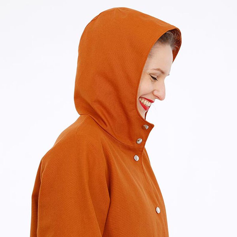 FRAU KARO - Parka à capuche doublée avec poches plaquées, Studio Schnittreif | XS - XXL,  image number 7