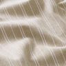 Tissu de décoration Semi-panama Rayures fines – nature/blanc,  thumbnail number 2