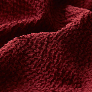 Cloqué léger uni – rouge bordeaux, 
