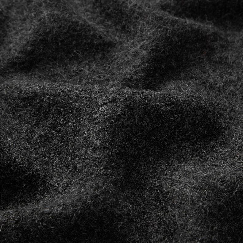 Tissu léger en maille en mélange de viscose et laine – anthracite,  image number 2