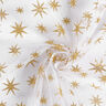 Tulle Étoiles pailletées – blanc/or,  thumbnail number 3