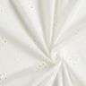 Dentelle brodée Fleurs aux bords festonnés – blanc,  thumbnail number 3