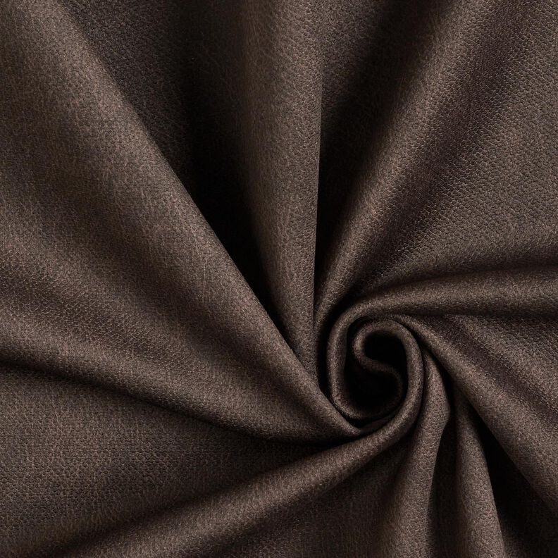 Tissu de revêtement Aspect velours – marron noir,  image number 1