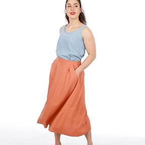 FRAU CARRY - Jupe large avec ceinture élastique dans le dos, Studio Schnittreif | XS - XXL, 