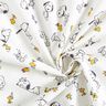 Popeline coton tissu sous licence Snoopy & Woodstock | Peanuts ™ – blanc,  thumbnail number 3