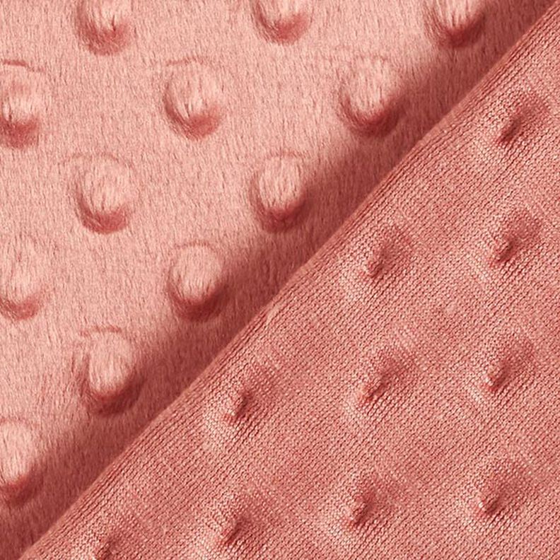 Polaire douillet points en relief – vieux rose,  image number 4