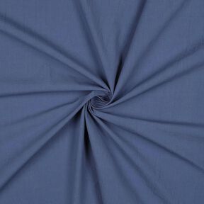 Tissu en coton Crinkle prélavé – bleu jean | Reste 70cm, 