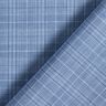 Tissu pour chemise à carreaux fins – blanc/bleu jean,  thumbnail number 4