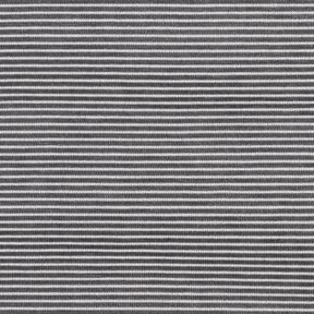 Tricot fin rayures étroites – argent ancien/blanc, 