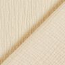 Tissu double gaze de coton dobby – nature,  thumbnail number 4