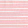 Viscose stretch à rayures pailletées – rose/blanc,  thumbnail number 1