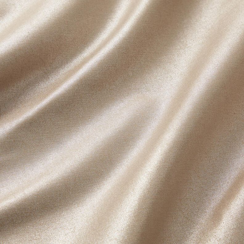 Tissu stretch chatoyant pour pantalon – or métallisé/beige,  image number 2