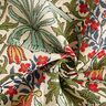 Tissu de décoration Gobelin motif floral art nouveau – crème/vert clair,  thumbnail number 3