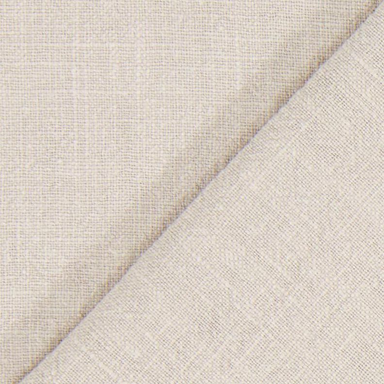 Tissu de Ramie–Mix stonewashed, qualité lourde – beige clair,  image number 3