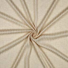 Maille côtelée Lurex – écru/or métallisé, 