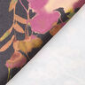 Viscose mélangé Fleurs en aquarelle – bleu noir,  thumbnail number 4
