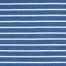 Jersey éponge rayures – bleu brillant/ivoire,  thumbnail number 1