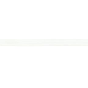 Bande à border élastique  brillant [15 mm] – blanc, 