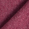 Loden de laine foulé Chiné – rouge bordeaux,  thumbnail number 3
