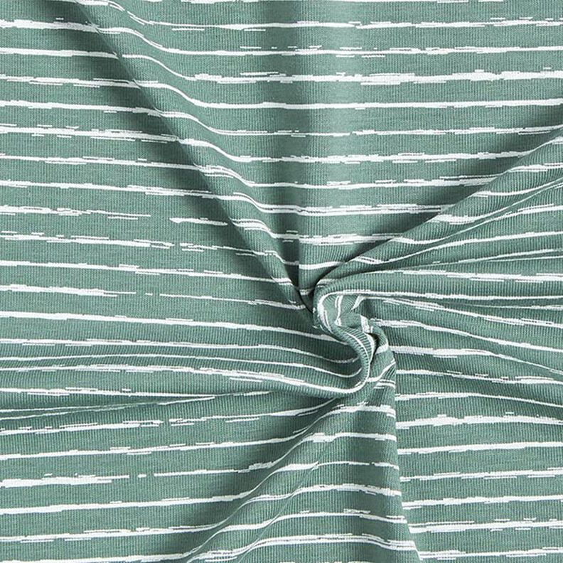 Jersey coton Bandes de gribouillage – roseau,  image number 3