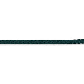 Cordon en coton [Ø 5 mm] – vert foncé, 