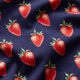 Jersey coton Fraises Impression numérique | STENZO – bleu marine/rouge feu,  thumbnail number 2