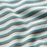 Bordures Tissu tubulaire à rayures – bleu glacier/turquoise,  thumbnail number 2