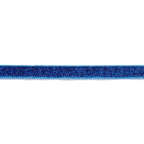 Ruban de velours Métallique [10 mm] – bleu roi, 