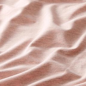 French Terry chiné fin – rose/gris, 