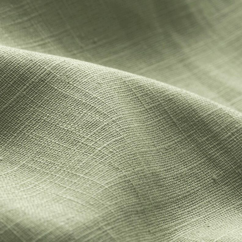 Tissu de lin en ramie mélangée medium – roseau,  image number 2