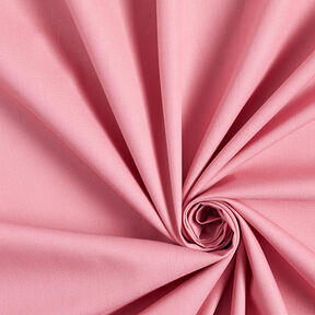 Popeline coton Uni – vieux rose, 